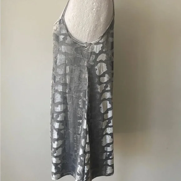 Blanco by Quiz Strapy Mini Dress Y2K silver/grey 6, 8, 10, 12, 14, 16 - Picture 3 of 4